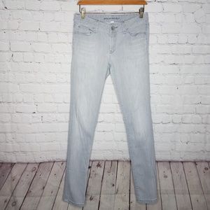 Banana Republic Skinny Jeans Gray Stretch Denim 27